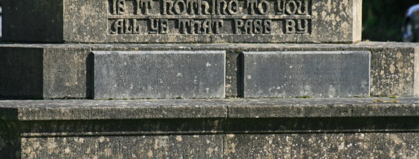 Iwerne Minster War Memorial 03
