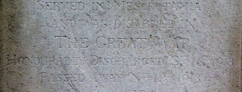 Clement Martin Maidment headstone 2