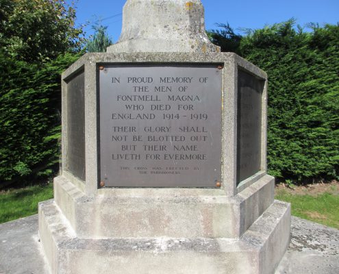 Fontmell Magna War Memorial 4
