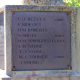 Names on Fontmell Magna War Memorial 5