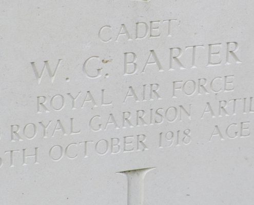 William George Barter headstone 2