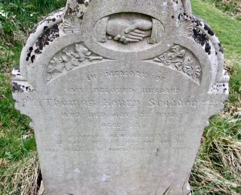 Thomas Scadden headstone 1