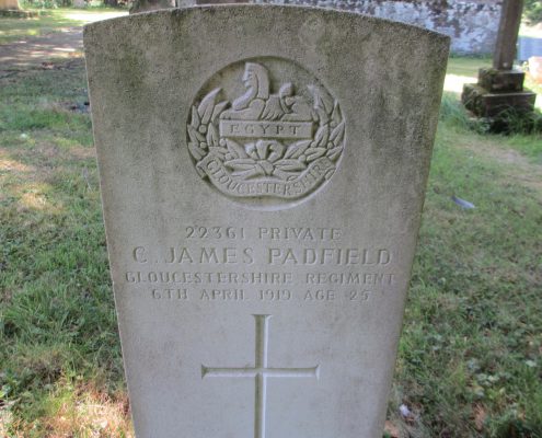 James Padfield headstone