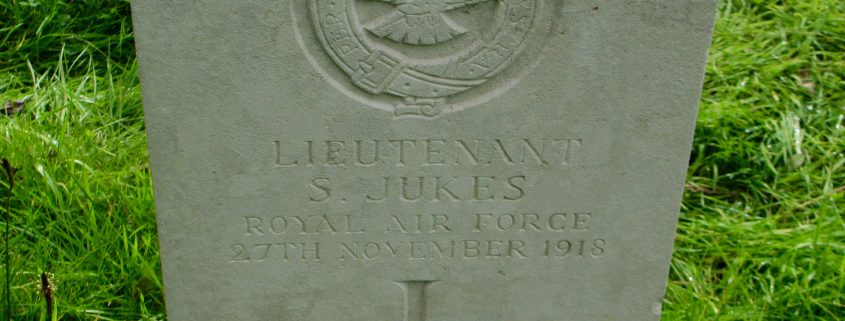 Sidney Jukes headstone 1