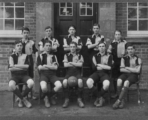 1913 Shaftesbury Grammar School Football Team
