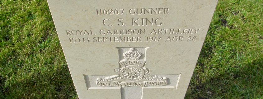 Charles Stephen King headstone 4