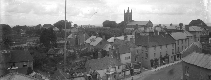 Shaftesbury from St. Peter's Church